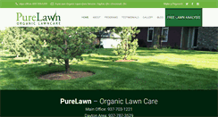 Desktop Screenshot of mypurelawn.com